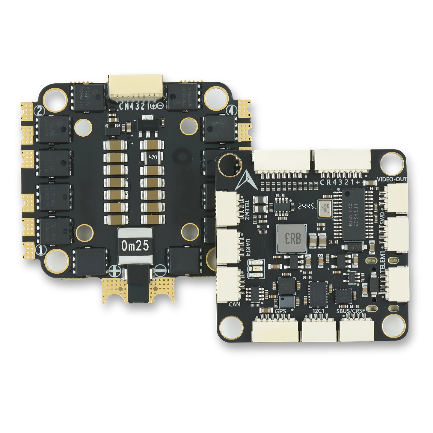 AERO SELFIE H743 Flight Controller Stack: 30x30 Stack with 45A 4in1 ESC Combo Supports Betaflight, Ardupilot, PX4, INAV, 6V-28V Input, 45A Continuous, DSHOT/PWM for FPV & UAVs