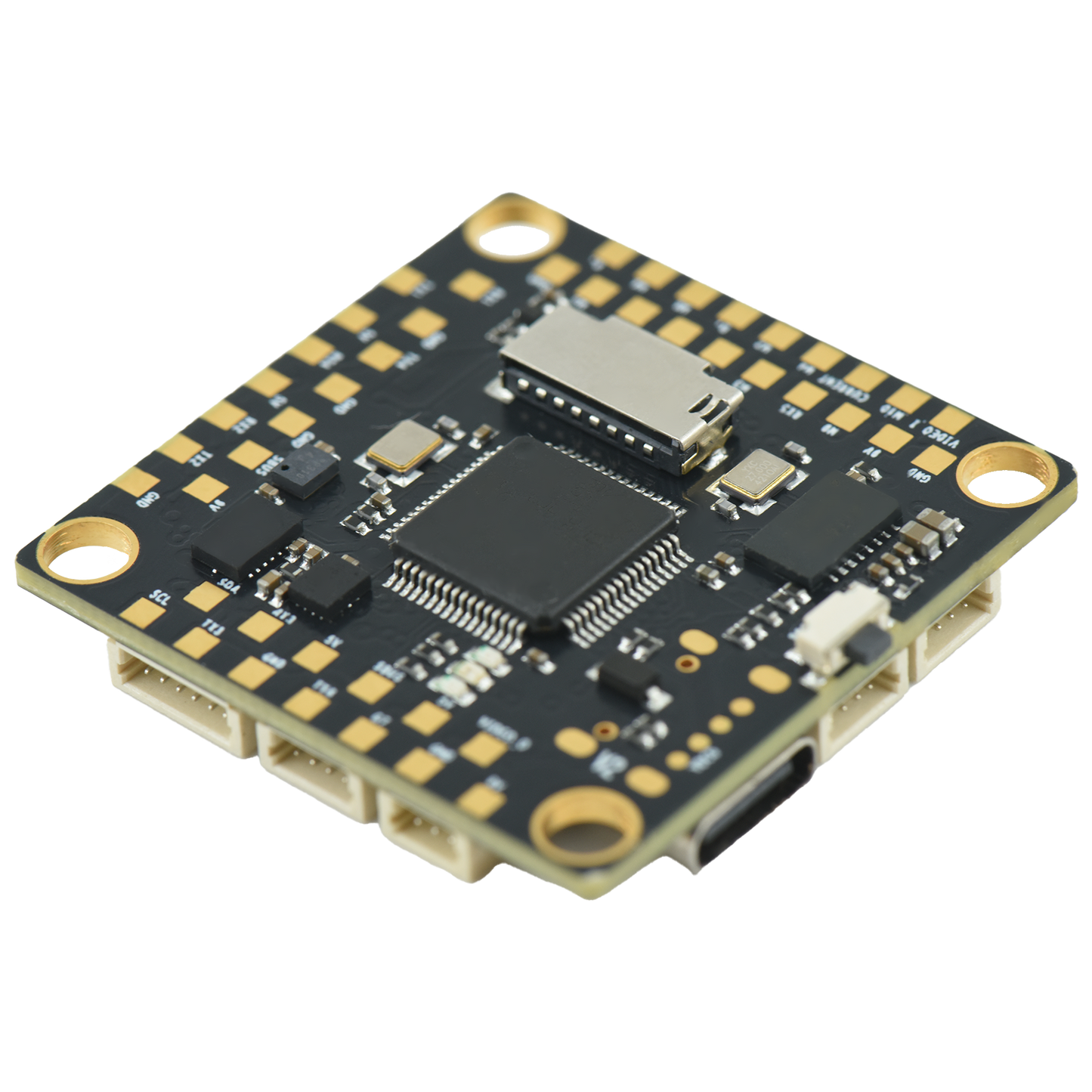 F405NC Drone Flight Controller, 2-10S LiPo, BMI42688 IMU, SPL06/DPS310 Barometer, OSD, 6 UART, 10 PWM, BEC 5V/9V, MicroSD Slot, Supports Betaflight, Ardupilot, INAV