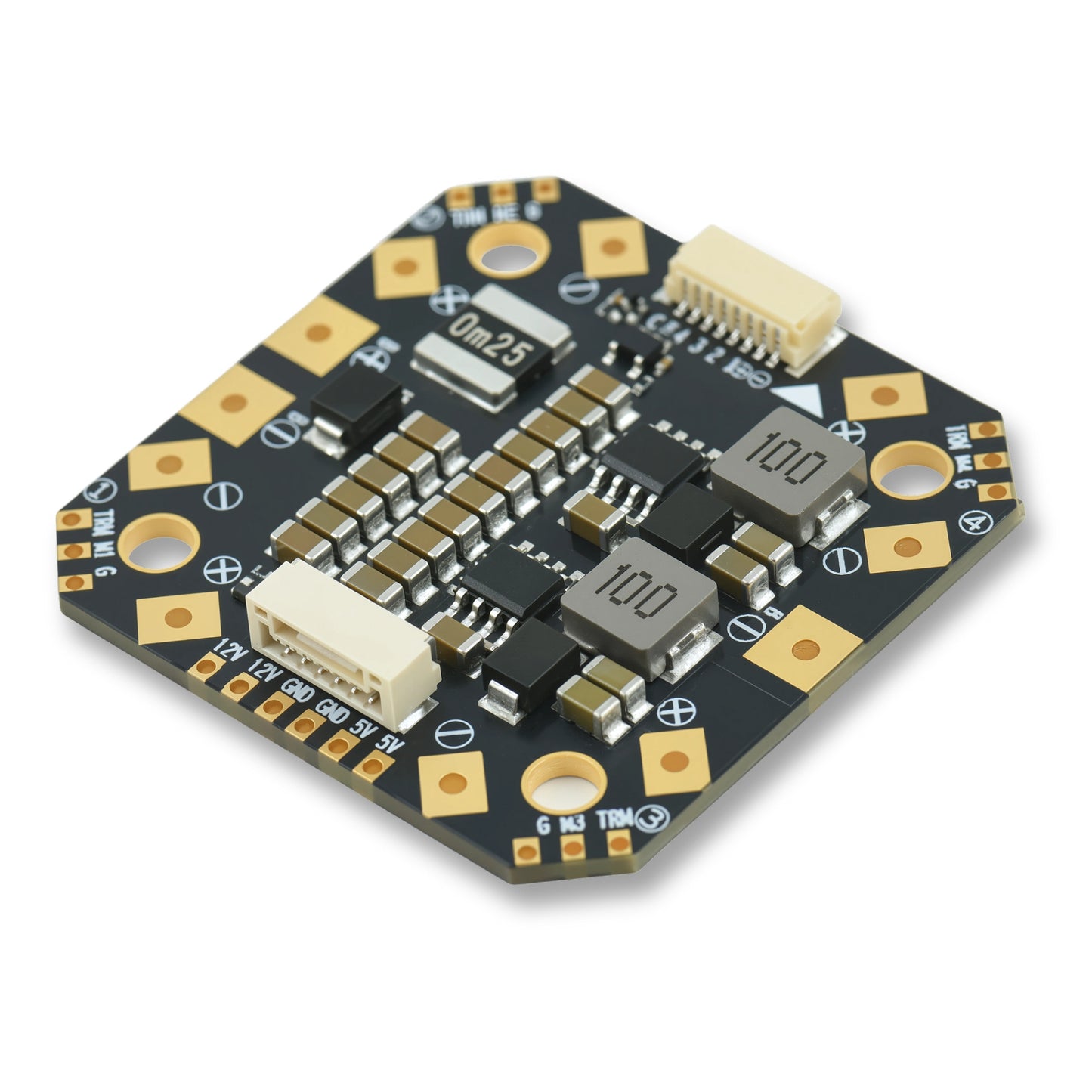 AERO SELFIE 4IN1-ESC-POWER Adapter Board 320A – Open Source Power Distribution Module for Brushless ESCs – 3S-10S Input, Lightweight 13.9g, 30.5x30.5mm Mount – for Drones Development