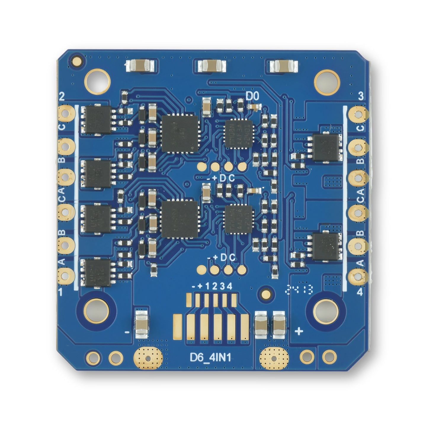 4IN1 Brushless ESC for Drones - 32-Bit MCU, 6A/Channel, PWM, 3S LiPo Compatible, Lightweight 5.4g