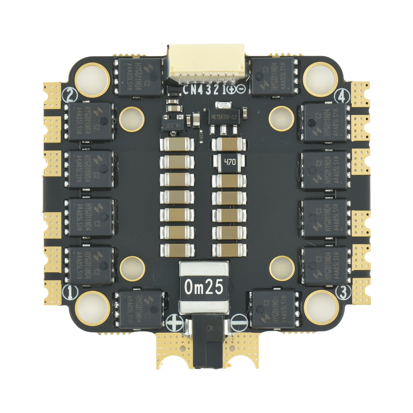45A 4-in-1 ESC Brushless ESC for Racing & Aerial Drones | 2S-6S LiPo, PWM, DShot, Oneshot Support