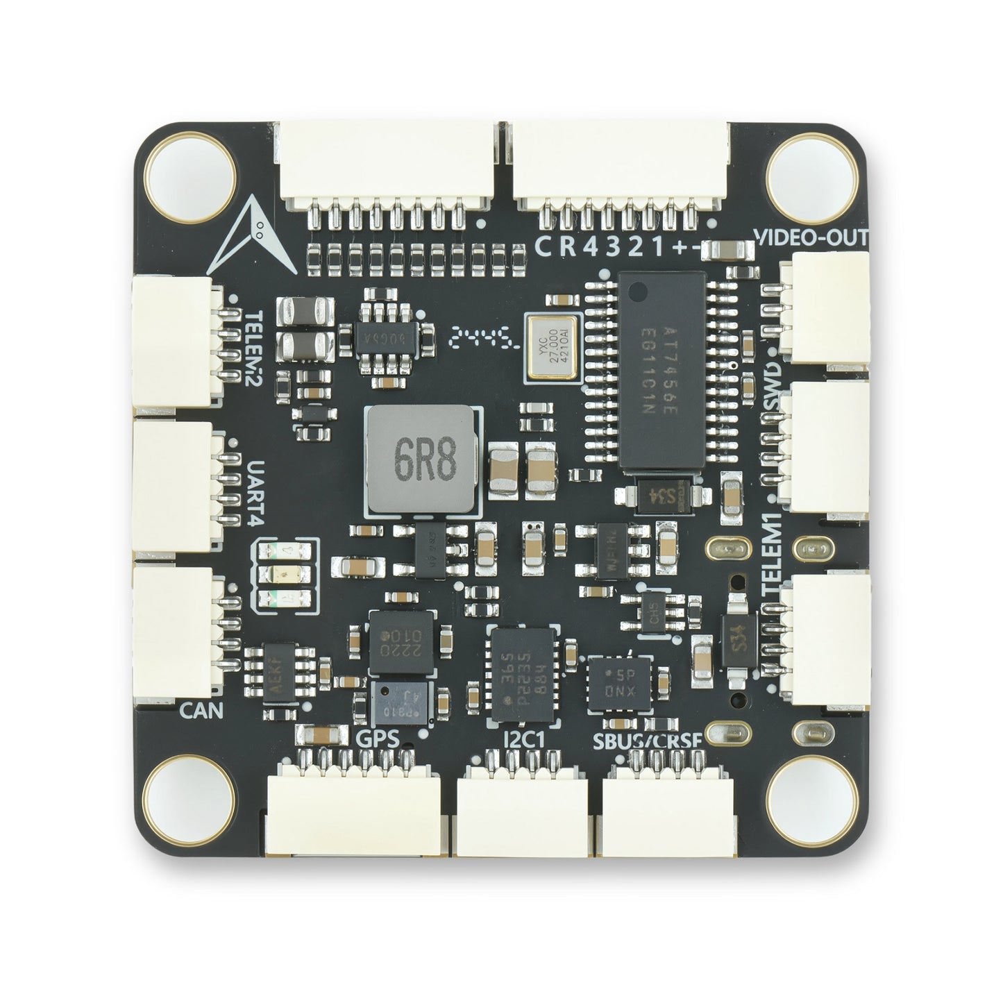 H743 Flight Controller for Drones - Dual IMU, 7 UART, 10 PWM, ArduPilot & PX4 Support