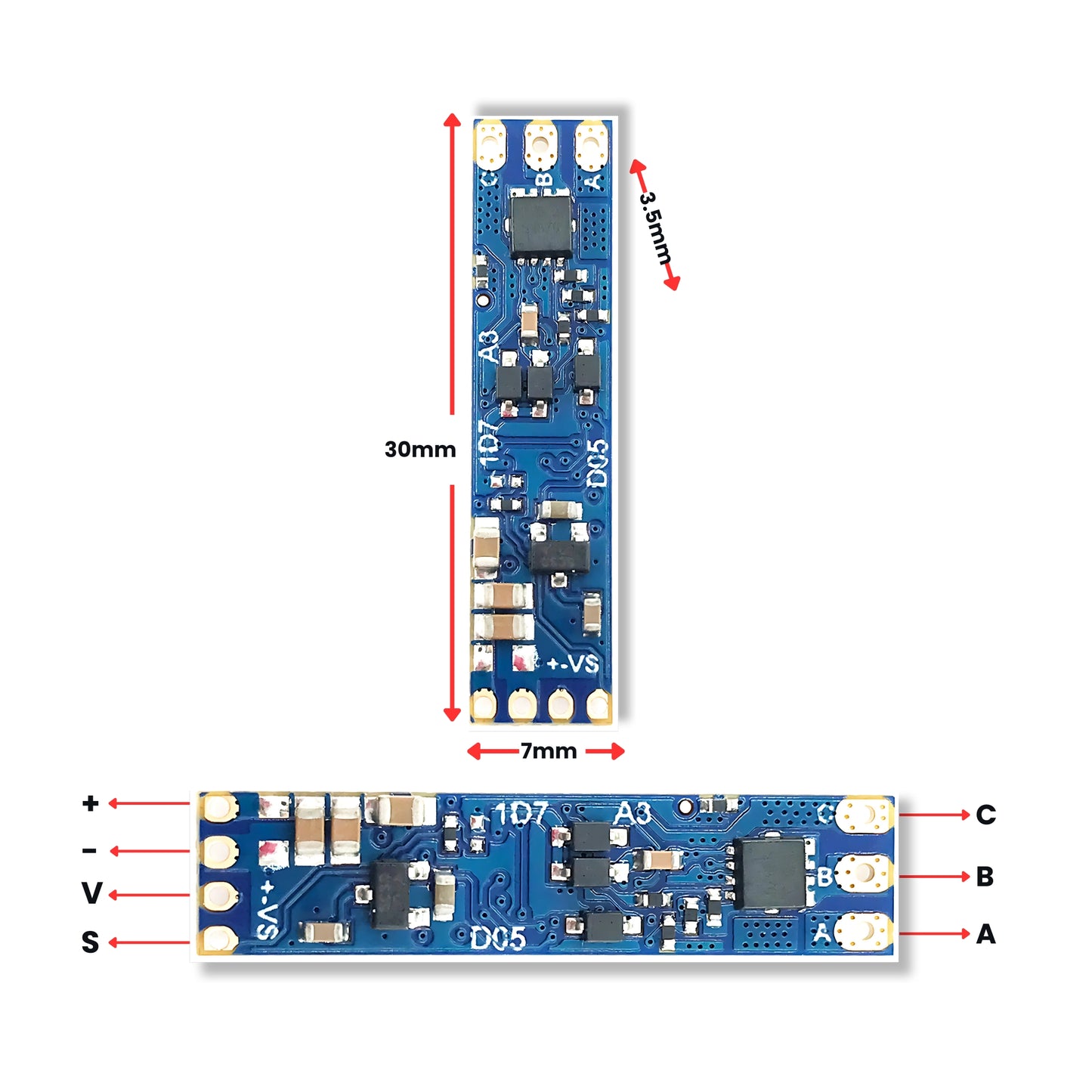 5A Brushless ESC Diagram