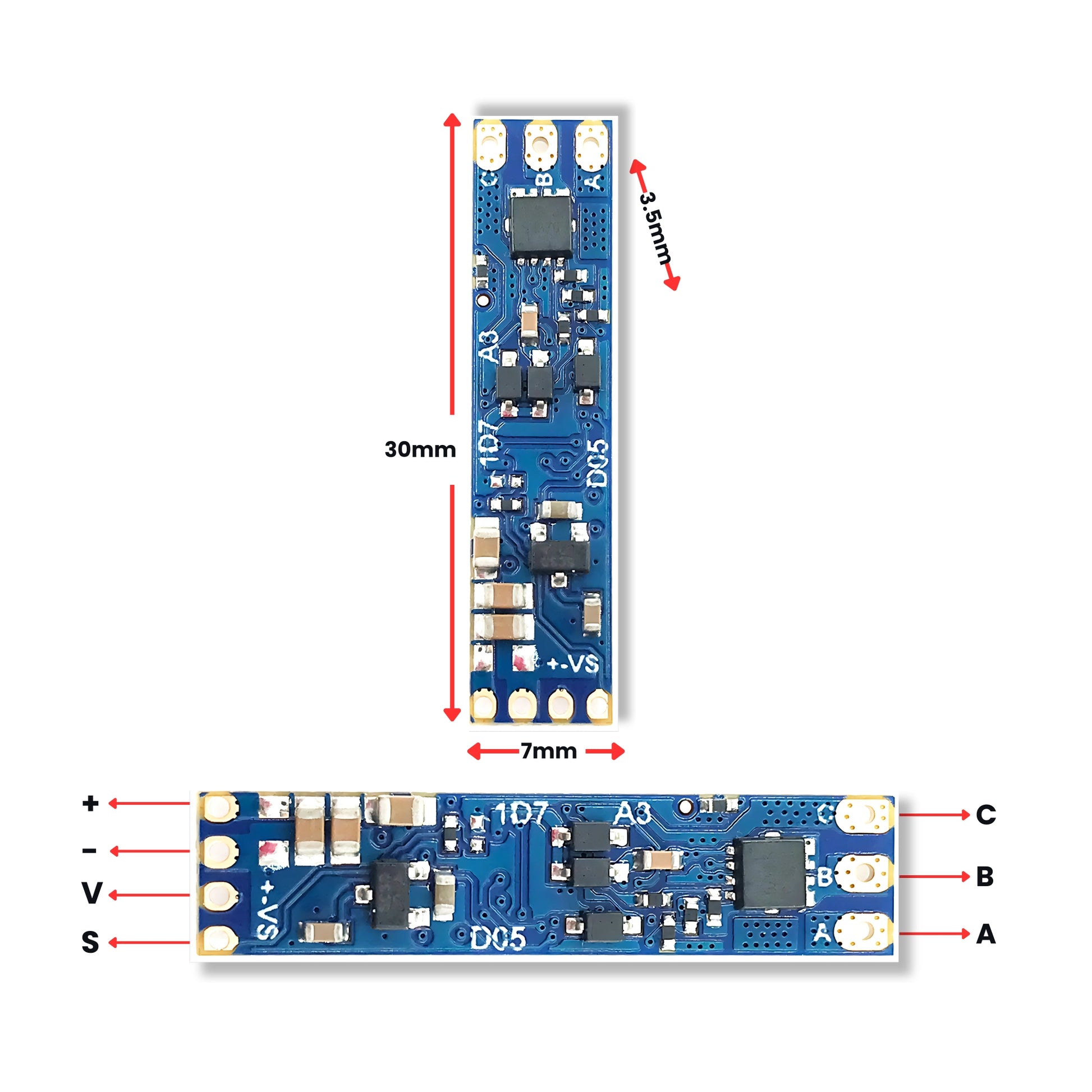 5A Brushless ESC Diagram