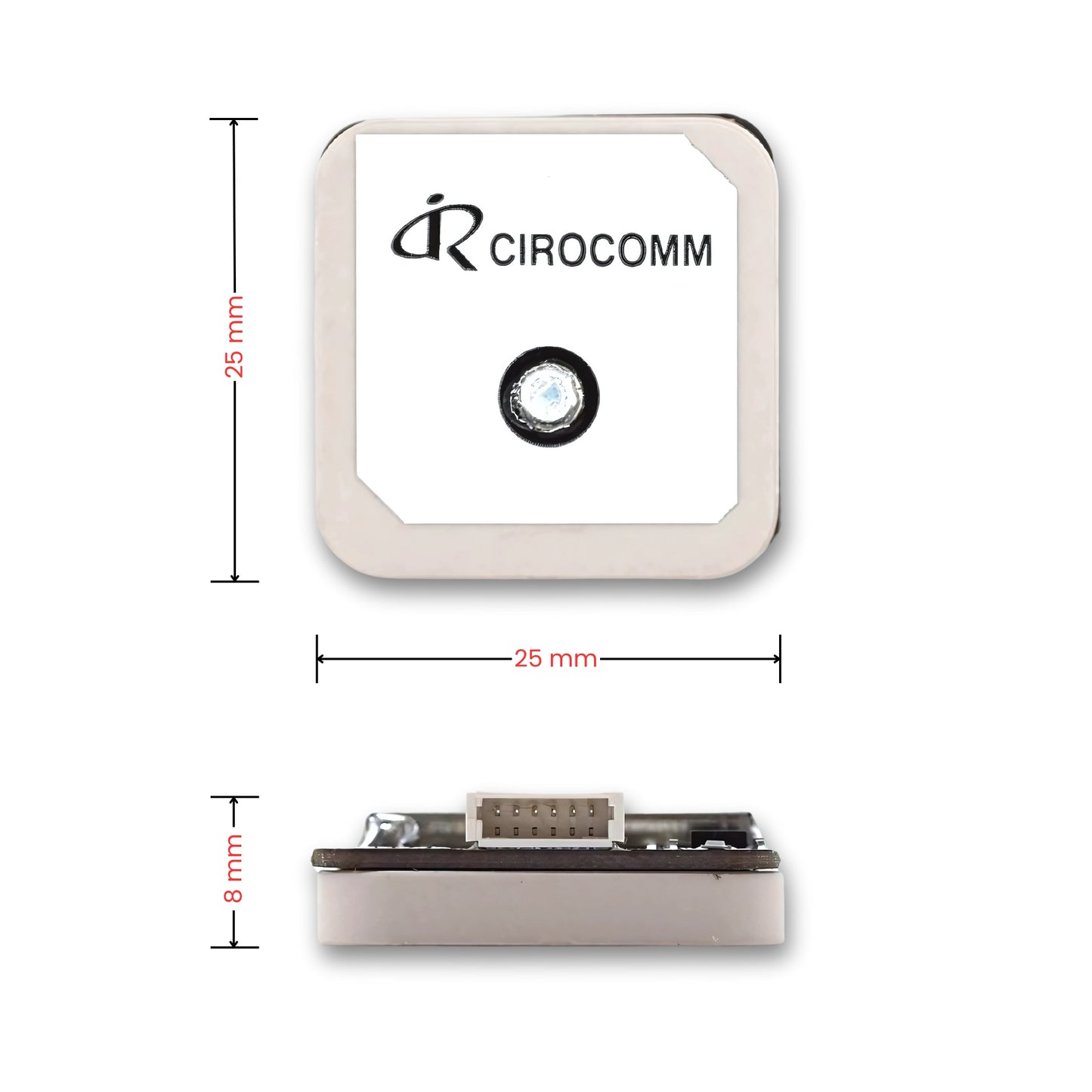 GPS Module MG-902 Dimensions