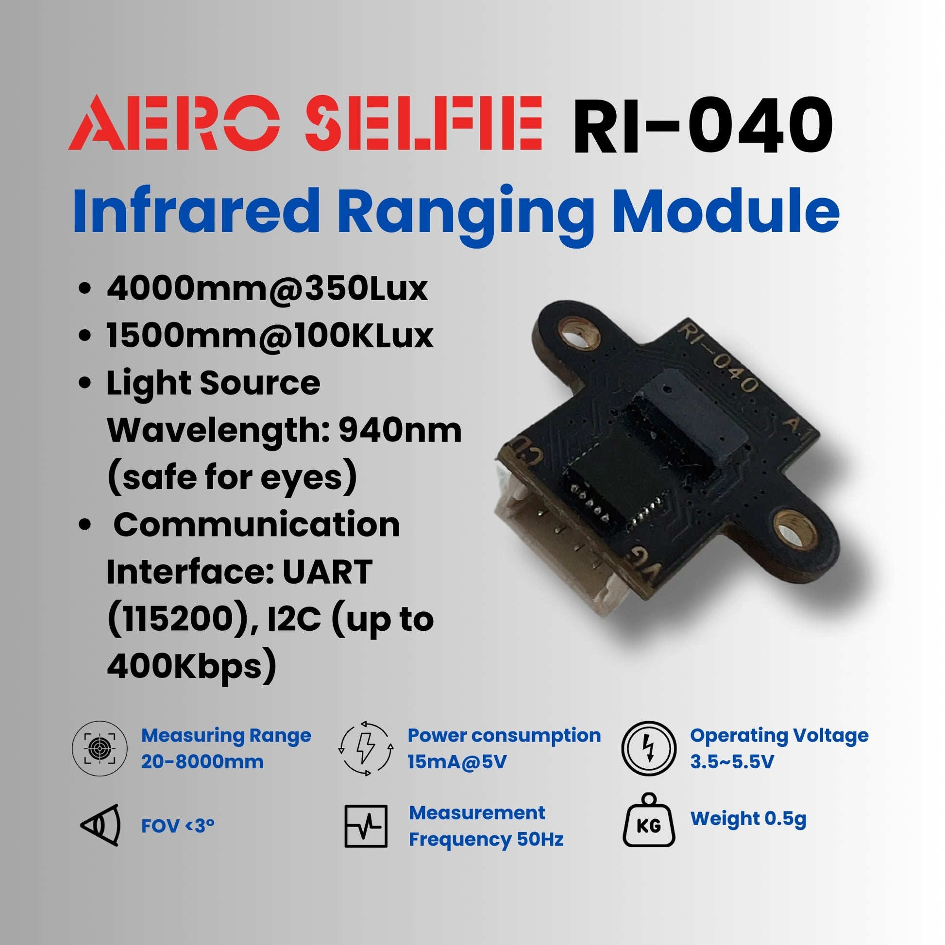 Infrared Ranging Module Specifications