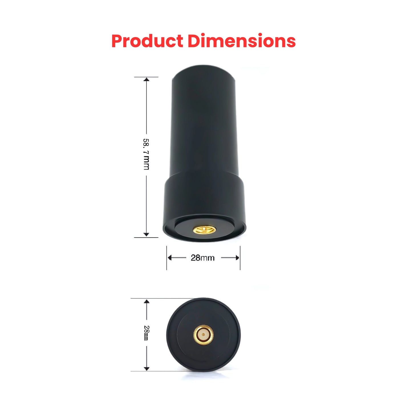 Quadrifilar Helical Antenna Dimensions